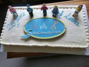 25 yr cake